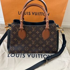 Louis Vuitton Monogram Tote in Brown and Tan